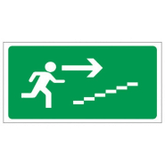 Panneaux rigides 960x480 mm secours évacuation - PNGPSC-NV15/MESD_0