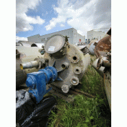 Réacteur diluteur de fer 3 600 litres avec agitation