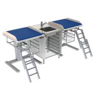 Table à langer pour handicapé - granberg  - électrique à hauteur variable - 332-082-03