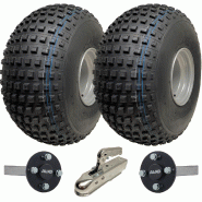 25x12.00-9 Knobby ATV Quad Trailer Kit Wheels ALKO Axles Hitch Capacity 390kgs 25x12.00-9 Knobby ATV Quad Trailer Kit Wheels ALKO Axles Hitch Capacity 390kgs