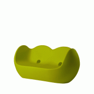 Canapé design in & out BLOSSY - vert citron