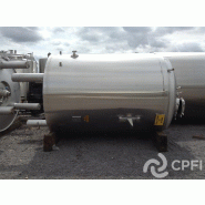 Cuve stérile BIO INOX 11940 L - Température -4°C à 127°C - Pression service 1.65 bar - CIP - N° ARTICLE : CUV186 Cuve stérile BIO INOX 11940 L - Température -4°C à 127°C - Pression service 1.65 bar - CIP - N° ARTICLE : CUV186