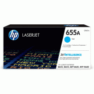 HP 655A Toner LaserJet cyan authentique