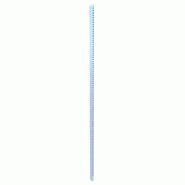 Montant double pour GP25 blanc 9003 3x6x241,5 cm