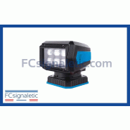 Projecteur de recherche Laser 2 LED noir avec télécommande filaire fixation permanente STANDBY MERCURA Projecteur de recherche Laser 2 LED noir avec télécommande filaire fixation permanente STANDBY MERCURA