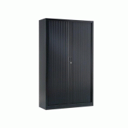 Armoire à rideaux H198 cm - unie - avec 4 étagères fournies - Norme Office Excellence - Fabriquée en France Armoire à rideaux H198 cm - unie - avec 4 étagères fournies - Norme Office Excellence - Fabriquée en France
