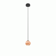 Suspension Bora 8,5 W 36° 2700 K Or rose - Éclairage LED haute performance et de précision pour intérieurs - Beneito & Faure - blanc 8436590200384 Suspension Bora 8,5 W 36° 2700 K Or rose - Éclairage LED haute performance et de précision pour intérieurs - Beneito & Faure - blanc 8436590200384
