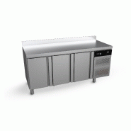 Table réfrigérée positive 3 portes 446L Advance 700 Gastronorm Fagor Professional - avec pieds
