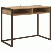 VidaXL Bureau Chêne artisan 100 x 50 x 75 cm Bois d'ingénierie Modèle Orion Évasion - 886479