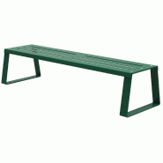 Banquette ballade metal - vert mousse