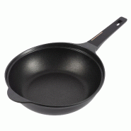 BERGNER Copper - Wok Ø30cm en aluminium moulé couleur noire avec revêtement - noir Q5138