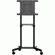 Chariot Meuble TV - Support TV sur Roulettes Portable pour àÉcrans VESA 37-70" (70kg) - Pied TV avec