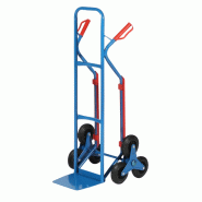 Diable escalier 3 roues avec pelle fixe