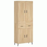 Helloshop26 - Buffet bahut commode armoire meuble de rangement organisateur cuisine salle de séjour salon haut sonoma 69,5 x 34 x 02_0034120 - 300021 Helloshop26 - Buffet bahut commode armoire meuble de rangement organisateur cuisine salle de séjour salon haut sonoma 69,5 x 34 x 02_0034120 - 300021