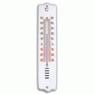 METALTEX Thermomètre intérieur/extérieur plastique blanc - 035-1090179