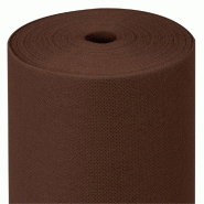 Nappe pré-découpée intissé chocolat 42 formats 1,20x50,4m - par 1