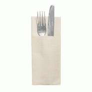 Serviette Cangurito Like Linen 70 G/M2 33x40cm sable Spunlace - par 700