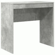 VidaXL Bureau Gris béton 80 x 40 x 76 cm Modèle Azur Plus - 869389