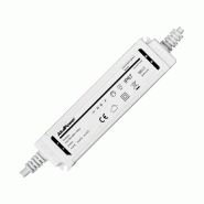 Alimentation LED à découpage étanche IP67 Alcapower 24 V 40 W 1,66 A, protection intégrée pour éclairage professionnel, format compact - gris 80
