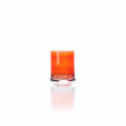 Bazar Bizar Tumbler en verre 8.8x8.8x10.4 cm orange - orange verre CNSJ011Or