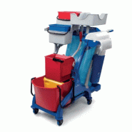 Chariot Arka 20 28 lt avec 4 roues 80 mm - avec presse à rouleau Punto