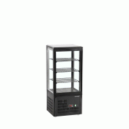 Comptoirs réfrigérés 80 litres modèles table top noir - PUPD80-BLACK