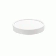 Couvercle carton blanc pour pot à glace 240ml Ø9,4cm - par 1000
