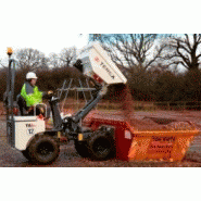 Dumper 1 t - Terex - Motobasculeur compact pour chantiers exigus_1