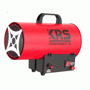 Générateur d'air chaud à gaz KRS HG15 - Puissance 15kW - Alimentation 220-240 V/50 Hz-Consommation de combustible 1,09 kg/h -Débit d'air 320 m³/h