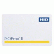 Carte ISOProx 1386 HID-1386 (H10301) et HID-1386 (H10302) - 26-bits et 37-bits, 125 kHz, 86 x 54 mm