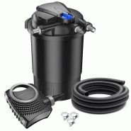 KIT DE FILTRATION SET 30000 LITRES 18 WATTS UVC POMPE 8000 L/H TUYAU 10 M 16_0001909 KIT DE FILTRATION SET 30000 LITRES 18 WATTS UVC POMPE 8000 L/H TUYAU 10 M 16_0001909