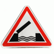 Panneau de danger A6 - Pont mobile - WP Signalisation Panneau de danger A6 - Pont mobile - WP Signalisation
