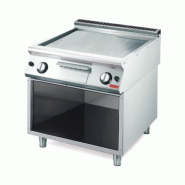 Plancha sur meuble - Gaz - Revêtement en fonte Electrolux Professional E9FIGHHSOO