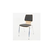 109 Classic - Chaises empilables en bois et acier, garnitures tapissées - Meubles Gaille SA 109 Classic - Chaises empilables en bois et acier, garnitures tapissées - Meubles Gaille SA