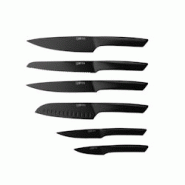 Bjorn Couteaux de cuisine JENSEN - 6 pièces - noir 3701488307502 Bjorn Couteaux de cuisine JENSEN - 6 pièces - noir 3701488307502