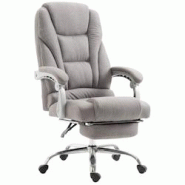 CLP Fauteuil de bureau Pacific en tissu Gris - gris textile 192452208 CLP Fauteuil de bureau Pacific en tissu Gris - gris textile 192452208