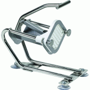 Coupe-frites médium Compact Pro avec grille couteau 10mm et poussoir Louis Tellier