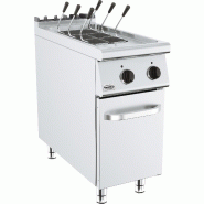 Cuiseur à pâtes professionnel électrique sur coffre fermé 1 cuve 24... - P7178.3085