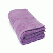 Excelsa drap de douche Spa coton 100x150 cm violet - violet textile 46993