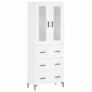 Helloshop26 - Buffet bahut commode armoire meuble de rangement organisateur cuisine salle de séjour salon haut 69,5 x 34 x 180 cm 02_0032567 - 300021 Helloshop26 - Buffet bahut commode armoire meuble de rangement organisateur cuisine salle de séjour salon haut 69,5 x 34 x 180 cm 02_0032567 - 300021