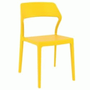 Ligne chr snow chaise - jaune 4560 - jaune plastique MCH-751246-JAUN Ligne chr snow chaise - jaune 4560 - jaune plastique MCH-751246-JAUN
