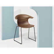 Chaise polyvalente monocoque en bois - LOOP 3D - Ref : LOOP 3D