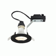 Nordlux Spot encastré luminaire CANIS lot de 3 spots 4000K -345 lumens Métal Noir H. 10,5 IP20 -Intérieur - noir 5704924013522