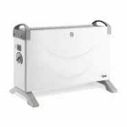 ONLI Radiateur Convecteur Mobile 2000w ONCV2000 - blanc 3523930114670