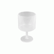 Packnwood FHC - Lot de 24 verres à vin Cupoly en plastique PP réutilisable - 150ml - H104mm - Transparent Packnwood FHC - Lot de 24 verres à vin Cupoly en plastique PP réutilisable - 150ml - H104mm - Transparent