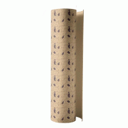 Papier cadeau kraft Boregard floral 0,70 x 50 m