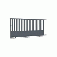 Portail coulissant aluminium lyon - portlyoncoul350160g