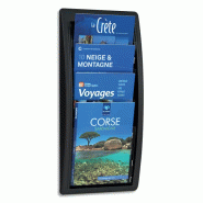 Présentoir de documents mural