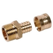 Raccord mâle fixe / glissement - per - 1/2-16_0