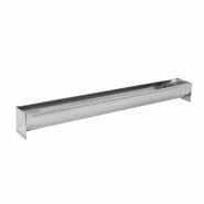Schneider - Moule à crème en acier inoxydable, 500 x 50 x 37 mm, forme ronde fermée - argenté inox 193030